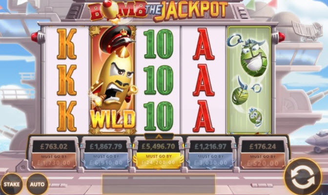 Destructive Bomb the Jackpot Slots