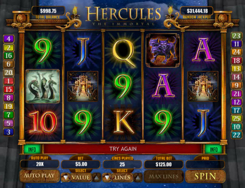 Hercules The Immortal Slot