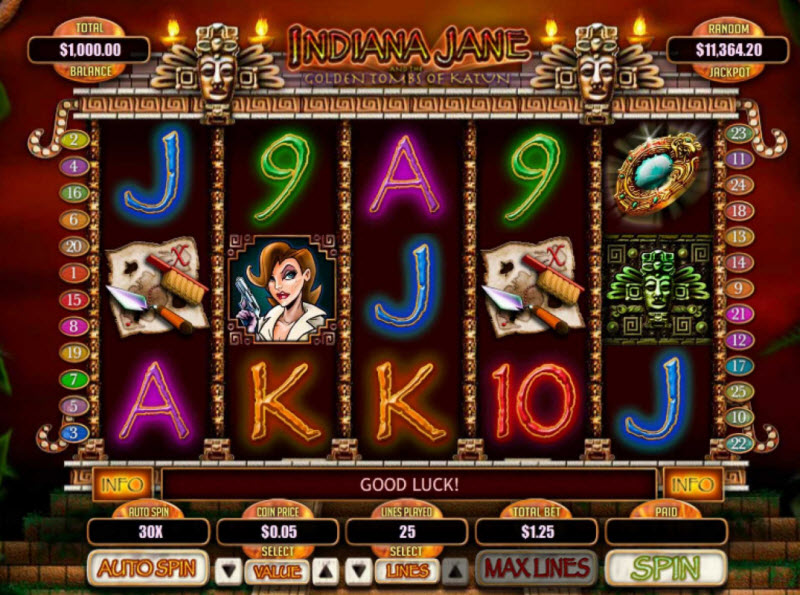 Indiana Jane Slot 