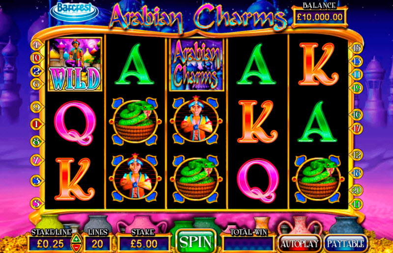 Magical and Mysterious Arabian Charms Slot