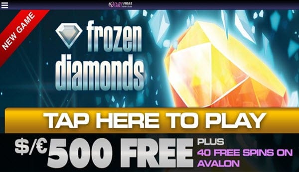 crazy vegas casino bonus frozen diamonds