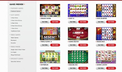 RedStag Casino Games Slots