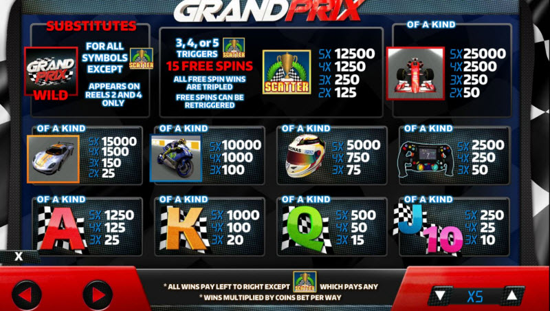 Grand Prix Slot