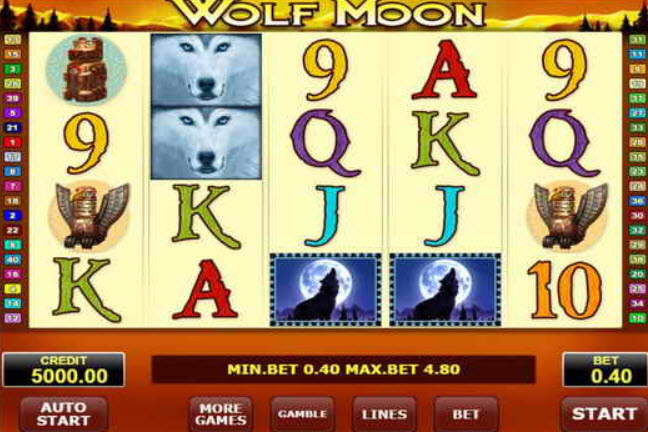 Wolf moon Slot